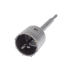 broca pasamuros sds, sacabocado para concreto de 65mm con extensión de 220mm