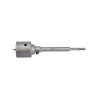 broca pasamuros sds, sacabocado para concreto de 65mm con extensión de 220mm