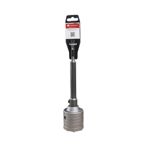 broca pasamuros sds, sacabocado para concreto de 65mm con extensión de 220mm