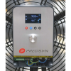 ventilador industrial móvil ultra silencioso de 1.5 m y 127 vca, ideal para almacenes, hangares, líneas de producción, gimnasios