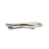 pinza perra ajustable de presión de 10”. quijada curva con corta alambre. acero cr v