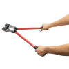 pinza para ponchar o crimpar terminales para cables de calibres 8 awg a 4/0 awg