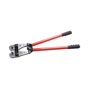 pinza para ponchar o crimpar terminales para cables de calibres 8 awg a 4/0 awg