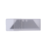 navaja de reemplazo de uso pesado de 0.5 mm (10 pzas).