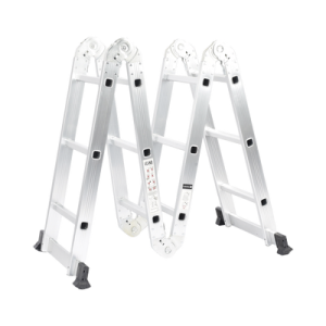 escalera multiposiciones de aluminio de 3.52 metros, soporta 150 kg