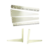 base universal para unidad externa de minisplit / montaje de pared / capacidad de 1 a 2.5 toneladas