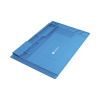 tapete de silicona de 45 x 30 cm, resistente al calor con áreas magnéticas y de almacenamiento de componentes, ideal para la reparación de equipos y tarjetas electrónicas.