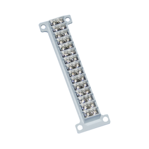 bloque de terminales de 15 líneas (max. 10a/400v)