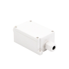 caja de conexión exterior con conexión lateral para 6 líneas (doble tornillo). incluye glándulas.