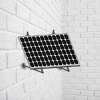 montaje para módulos solares en muro con espesor de 35 40mm, riel 1400mm