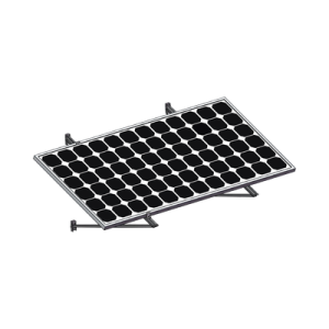 montaje para módulos solares en muro con espesor de 35 40mm, riel 1400mm