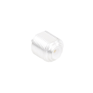 adaptador universal macho unidapt a macho, plata / oro / teflón.