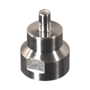 adaptador unidapt hembra a smb jack (pin macho), plata/ oro/ teflón.