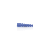 soporte azúl de alivio a tensión en conectores y cables tipo rg 58/u, rg 142/u, lmr 195.