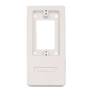caja de contactos color blanco de pvc auto extinguible, para canaletas pt48 (7100 01001)