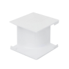 esquinero interior blanco de pvc auto extinguible, para canaleta pt48 (6120 01002