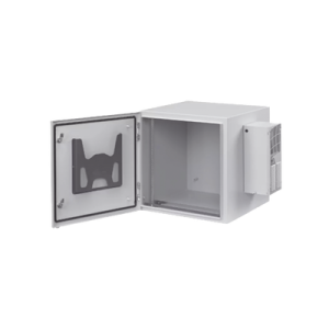 gabinete industrial protek de puerta sólida, protección nema tipo 4/12; ip66, fabricado en acero, 12 ur, color gris claro