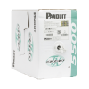 bobina de cable utp 305 m. de cobre, pannet, gris, categoría 5e (24 awg), pvc (cm), de 4 pares