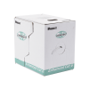 bobina de cable utp 305 m. de cobre, tx6000™ pannet, reelex, gris internacional, categoría 6 mejorado (23 awg), pvc (cm), de 4 pares