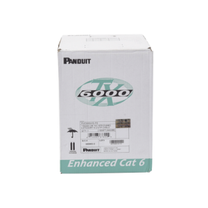 bobina de cable utp 305 m. de cobre, tx6000™ pannet, reelex, gris internacional, categoría 6 mejorado (23 awg), pvc (cm), de 4 pares