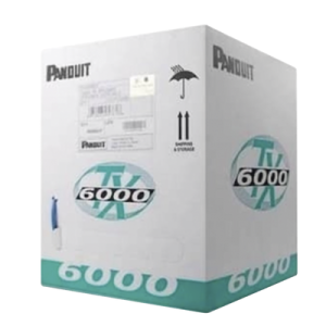 bobina de cable utp 305 m. de cobre, tx6000™ pannet, reelex, rojo, categoría 6 mejorado (23 awg), pvc (cm), de 4 pares