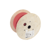 bobina de cable utp de 4 pares, vari matrix, cat6a, 23 awg, lszh (libre de gases tóxicos), color rojo, 305m