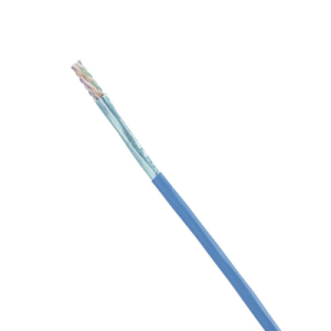 bobina de cable utp de 4 pares, vari matrix, cat6a, 23 awg, lszh (libre de gases tóxicos), color azul, 305m