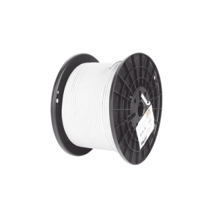 bobina de cable utp de 4 pares, vari matrix, cat6a, 23 awg, lszh (libre de gases tóxicos), color gris, 305m