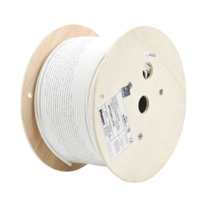 bobina de cable utp de 4 pares, vari matrix, cat6a, 23 awg, lszh (libre de gases tóxicos), color blanco, 305m