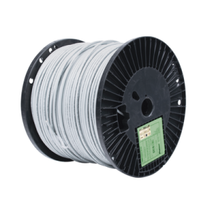 bobina de cable utp de 4 pares, vari matrix, cat6a, 23 awg, cmp (plenum), color gris, 305m
