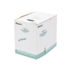 bobina de cable utp 305 m. de cobre, tx6000™ pannet, reelex, azul, categoría 6 mejorado (23 awg), pvc (cmr, riser), de 4 pares