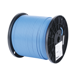 bobina de cable utp de 4 pares matrix, cat6a de diámetro reducido, 26 awg, cmr (riser), color azul, 305m