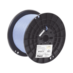bobina de cable utp de 4 pares, vari matrix, cat6a, 23 awg, cmr (riser), color azul, 305m