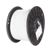 bobina de cable utp de 4 pares, vari matrix, cat6a, 23 awg, cmr (riser), color gris, 305m