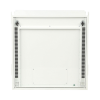 gabinete panzone premium, de montaje en techo, con 8 ur para equipo pasivo, fabricado en acero, color blanco