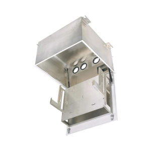 gabinete panzone premium, de montaje en techo, con 8 ur para equipo pasivo, fabricado en acero, color blanco