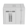 gabinete panzone de montaje en pared, de 19in, puerta con ventana de seguridad, 12 ur, 762mm de profundidad, color blanco