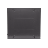 gabinete panzone de montaje en pared, de 19in, puerta ventilada, 12 ur, 635mm de profundidad, color negro
