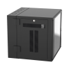 gabinete panzone de montaje en pared, de 19in, puerta con ventana de seguridad, 12 ur, 635mm de profundidad, color negro
