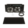 kit de ventiladores de alto flujo, para instalación en gabinetes panzone de panduit, de 120 vca, cable de alimentación de 2 metros