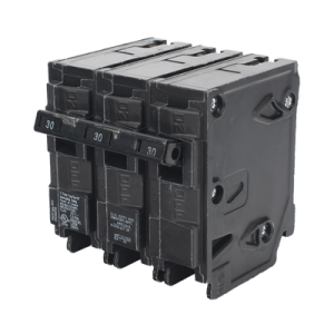 interruptor automático enchufable tipo qp 3 polos, 30 amp