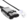 cable adaptador para diademas modelo ht101, ht201 y ht202 para compatibilidad con teléfonos grandstream, análogos, digitales, etc.