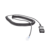cable adaptador para diademas modelo ht101, ht201 y ht202 para compatibilidad con teléfonos grandstream, análogos, digitales, etc.