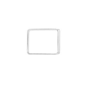bisel cromado con empaque para luces quadraflare 9x7