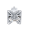( quickmount pro) montaje de pared o poste para equipos mikrotik con ajuste de 140°.