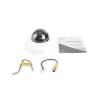 cámara ip tipo domo interior 5 megapíxel / lente 2.8 mm / ir 20m / wdr 120db / h.265 & wisestream