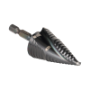 broca escalonada 12 en 1, de liberación rápida, acanaladura en espiral, produce agujeros de 2 3 cm e intermedios. 10x más durable