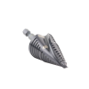 broca escalonada 12 en 1, de liberación rápida, acanaladura en espiral, produce agujeros de 2 3 cm e intermedios. 10x más durable