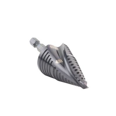 broca escalonada 12 en 1, de liberación rápida, acanaladura en espiral, produce agujeros de 2 3 cm e intermedios. 10x más durable broca escalonada 12 en 1, de liberación rápida, acanaladura en espiral, produce agujeros de 2 3 cm e intermedios. 10x más durable