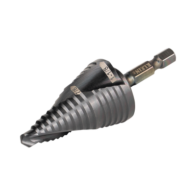 broca escalonada 12 en 1, de liberación rápida, acanaladura en espiral, produce agujeros de 2 3 cm e intermedios. 10x más durable broca escalonada 12 en 1, de liberación rápida, acanaladura en espiral, produce agujeros de 2 3 cm e intermedios. 10x más durable